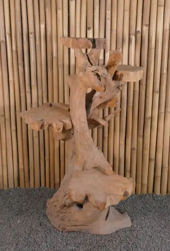 Product image of the product “Shelf made of teak wood about approx. 140cm height ”